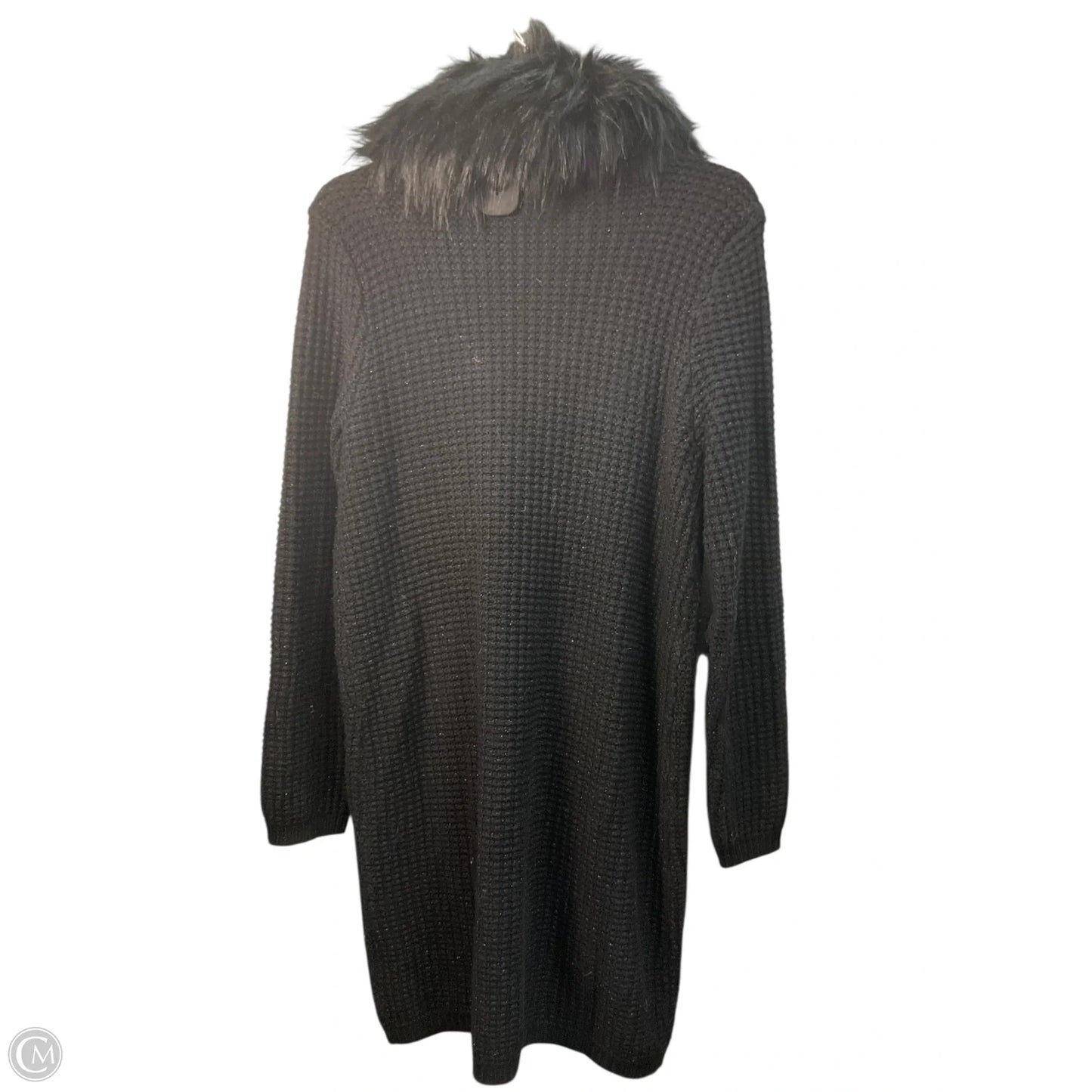 Sweater Cardigan Designer By Lilly Pulitzer In Black, Size: M