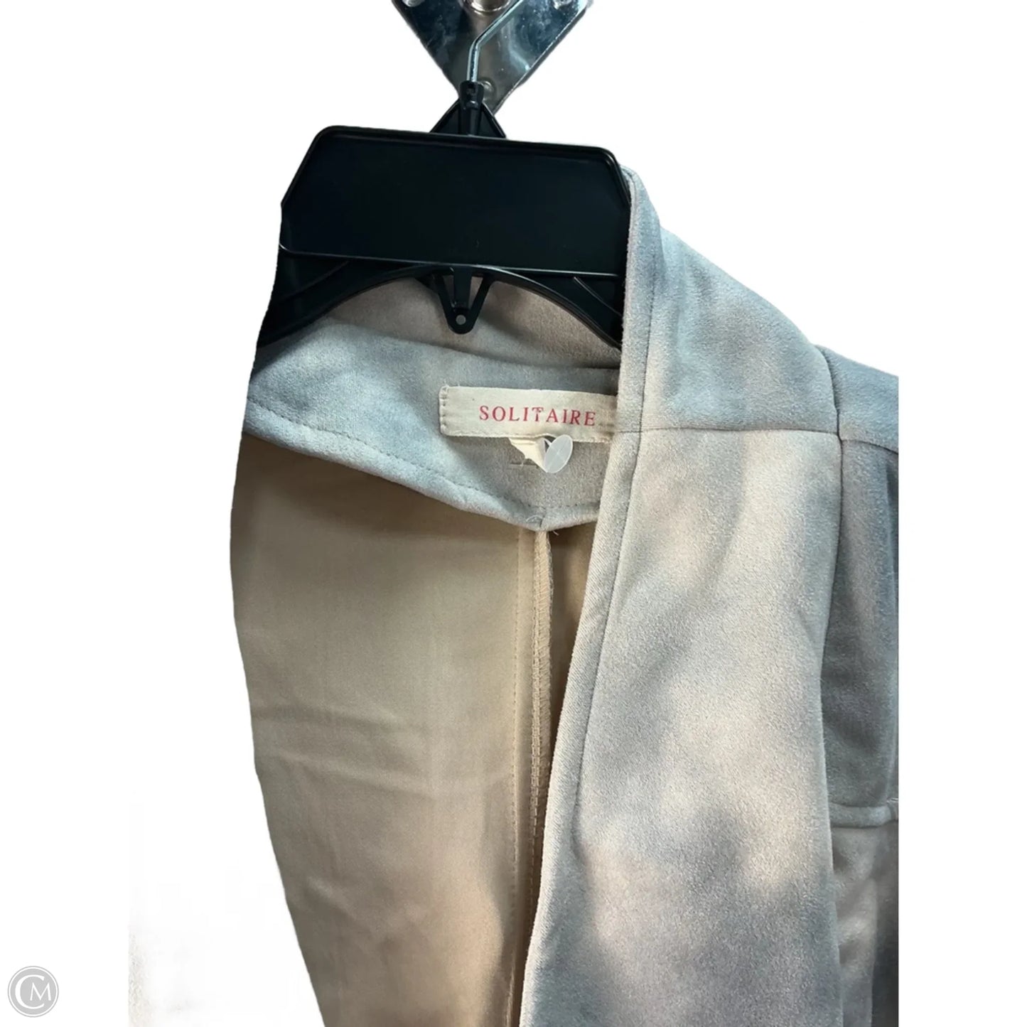 Jacket Other By Solitaire In Grey, Size: Xl