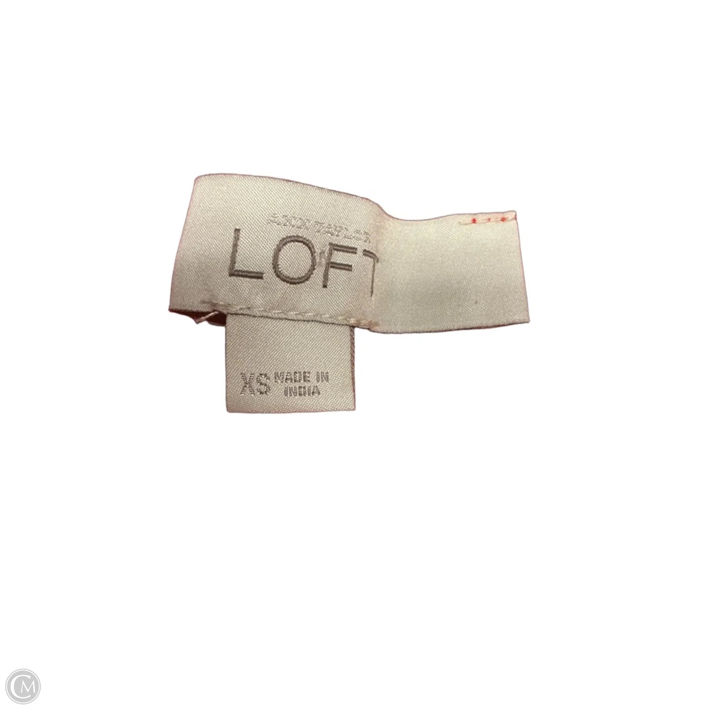 Top Sleeveless By Loft In Red, Size: Xs