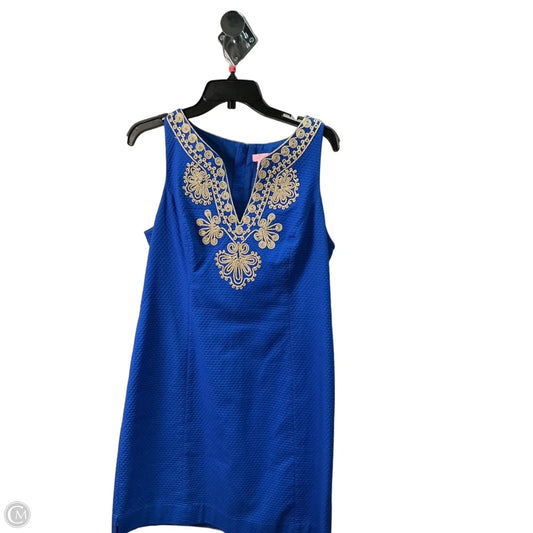 Dress Designer By Lilly Pulitzer In Blue, Size: M