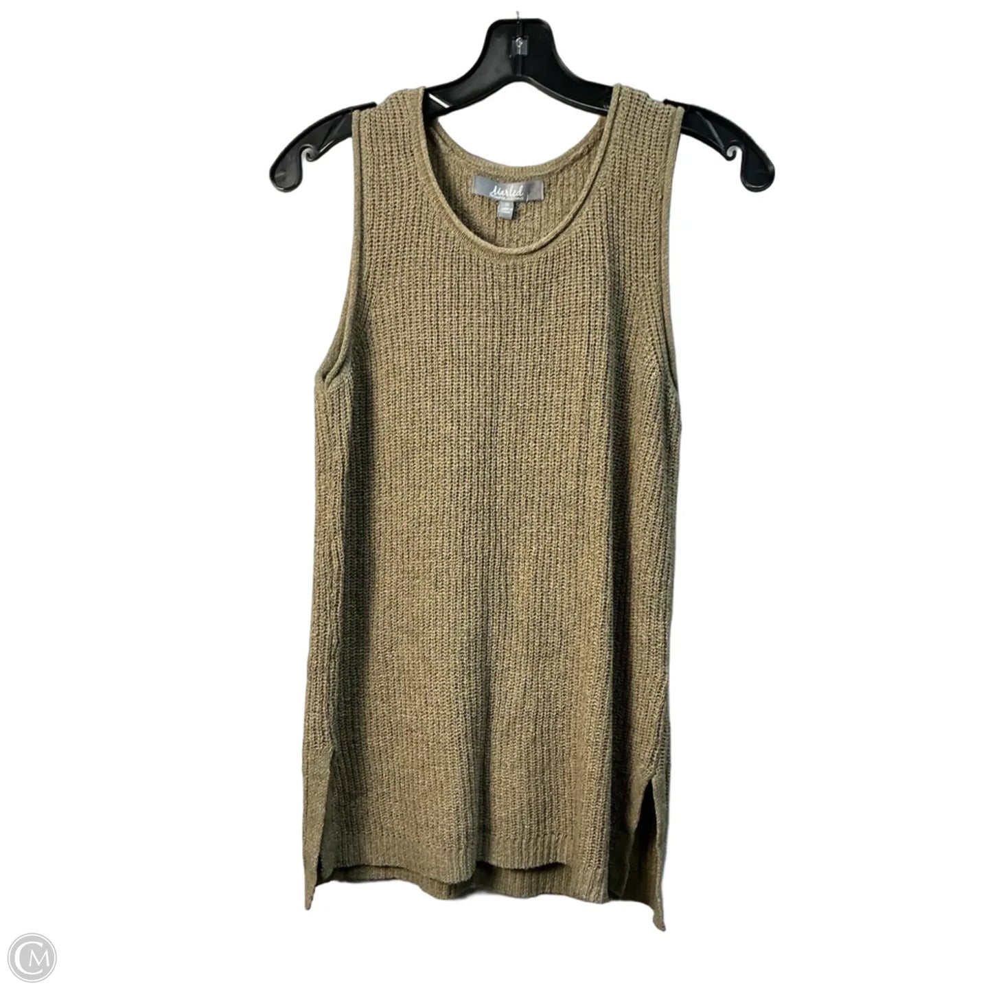 Top Sleeveless By Marled In Green, Size: M