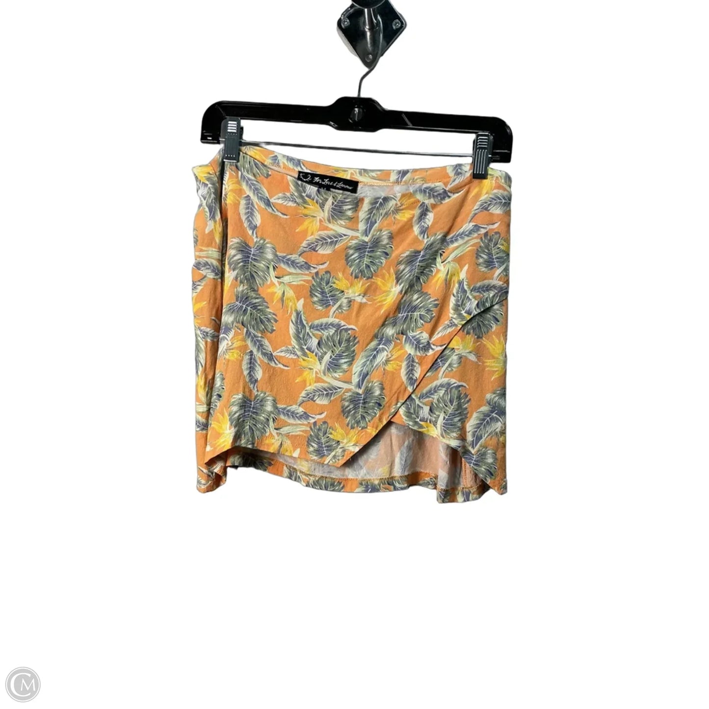 Skirt Mini & Short By For Love & Lemons In Orange, Size: M