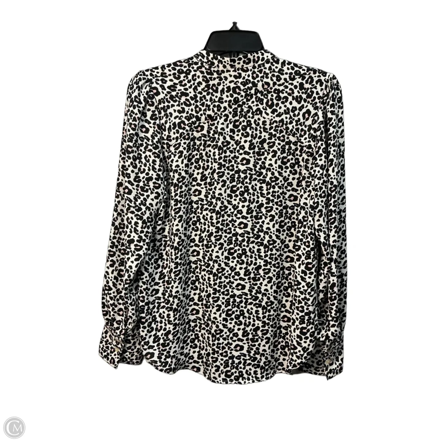 Top Long Sleeve By Loft In Animal Print, Size: S