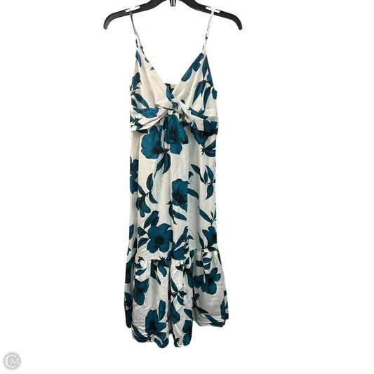 Dress Casual Maxi By Banana Republic In White, Size: 4