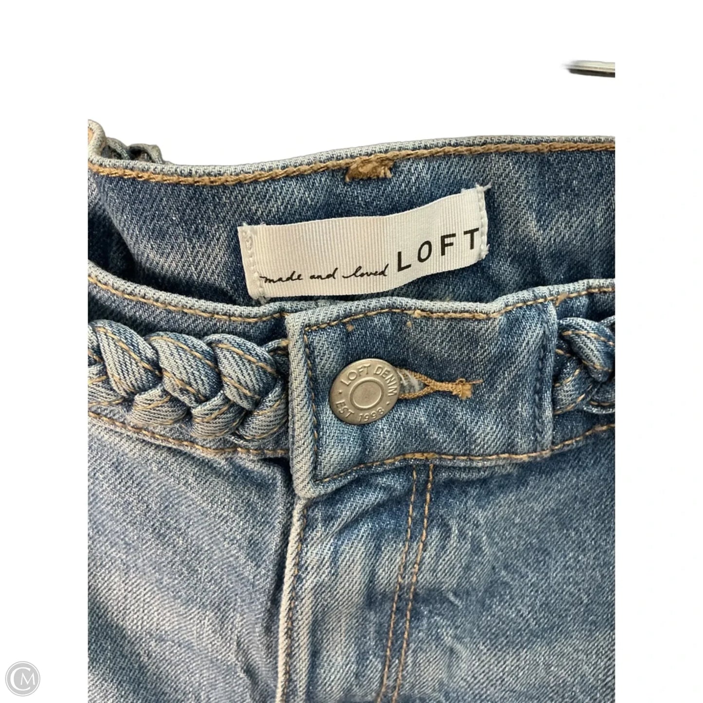 Shorts By Loft In Blue, Size: 8