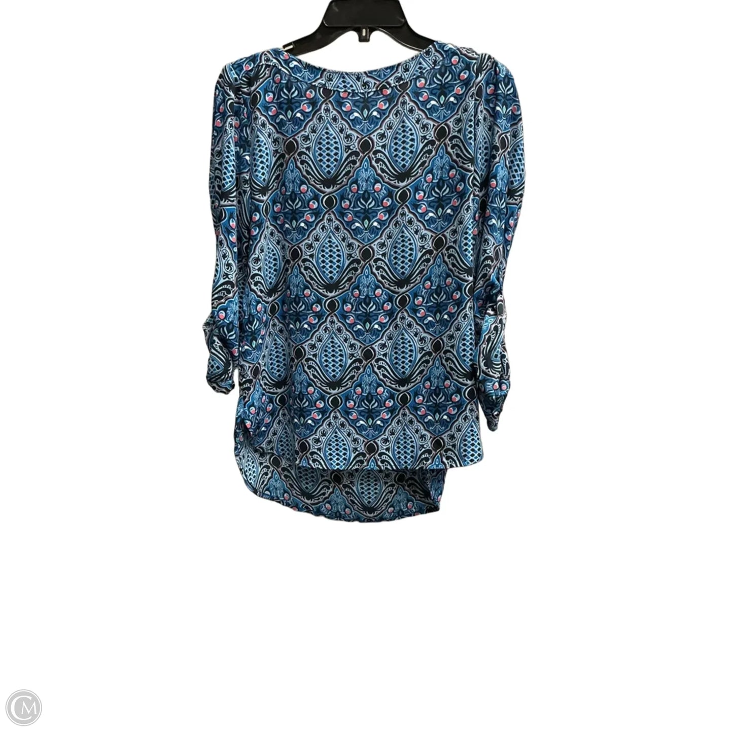 Top Long Sleeve By Loft In Blue, Size: Xs
