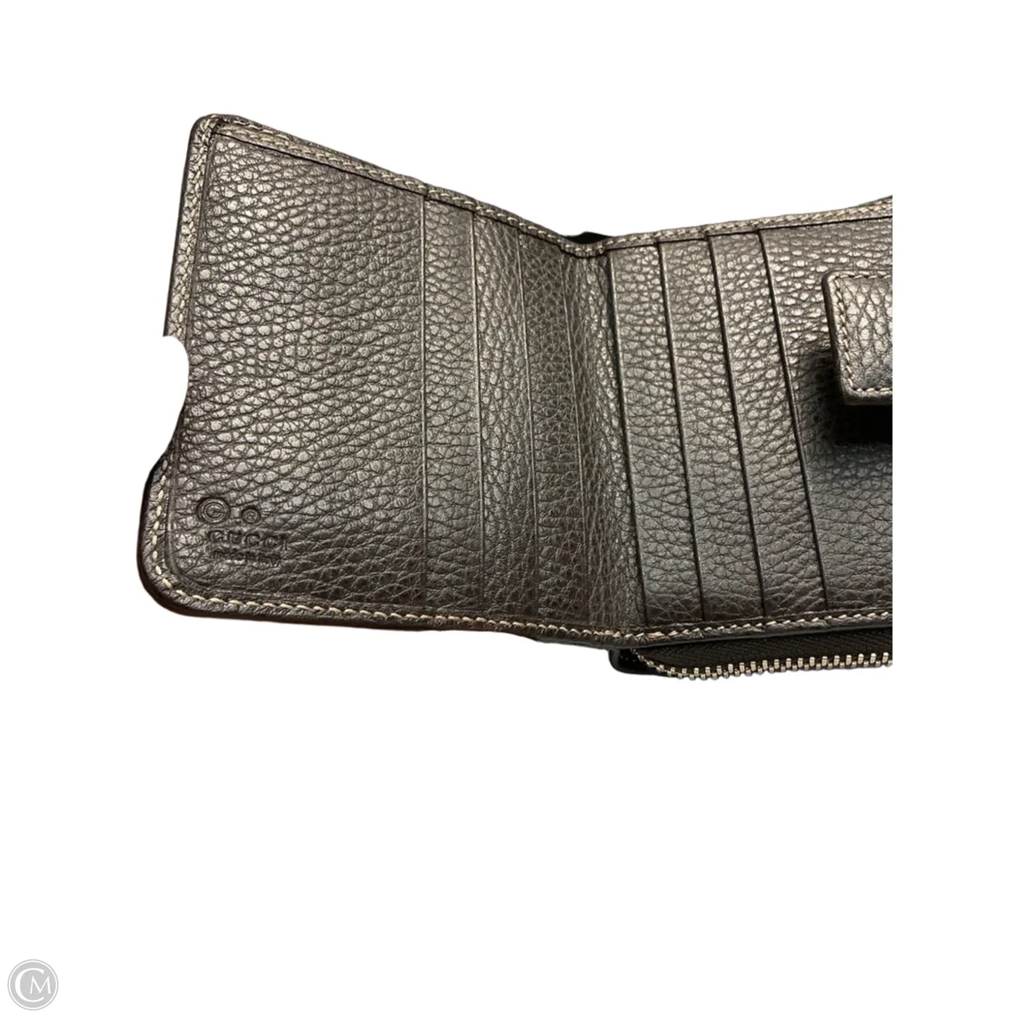 Wallet Luxury Designer By Gucci, Size: Small