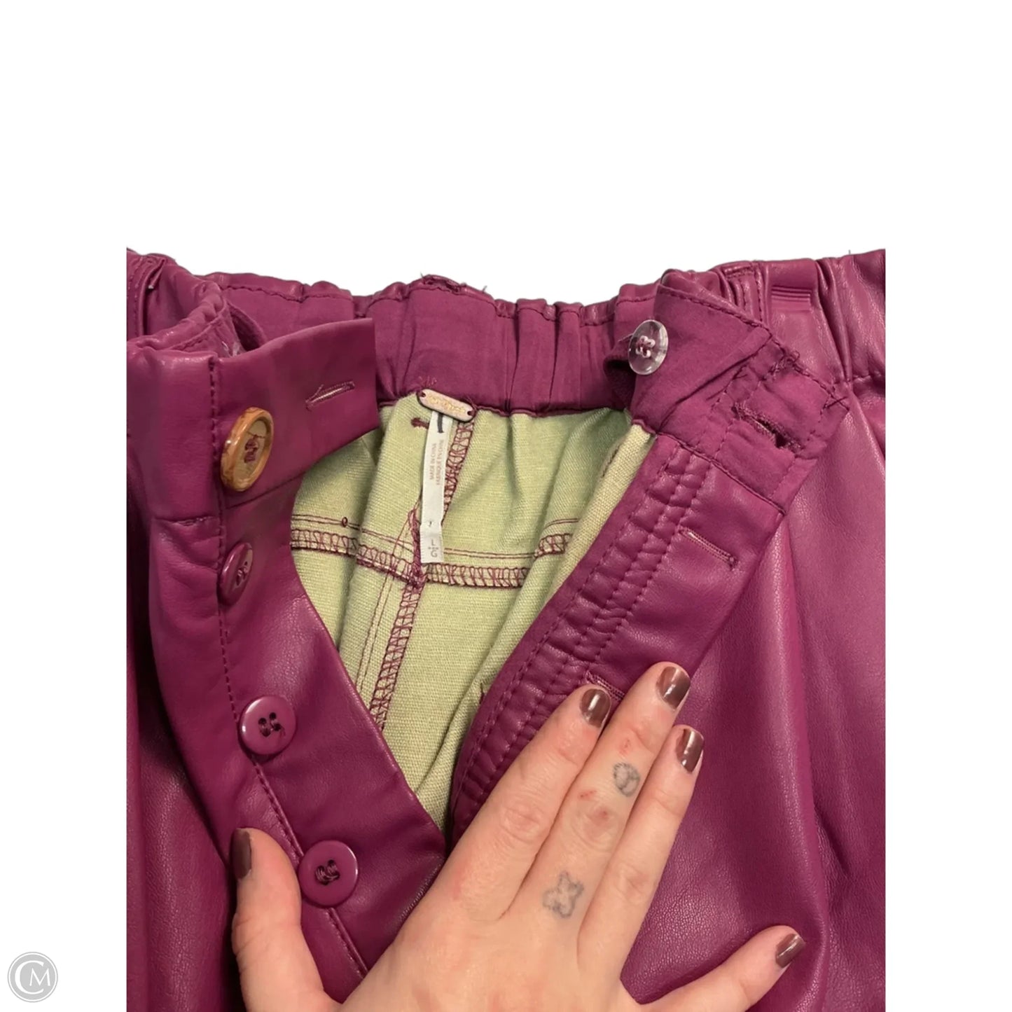 Pants Wide Leg By Free People In Pink, Size: 12