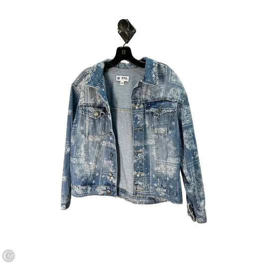 Jacket Denim By Nordstrom In Blue Denim, Size: Xs