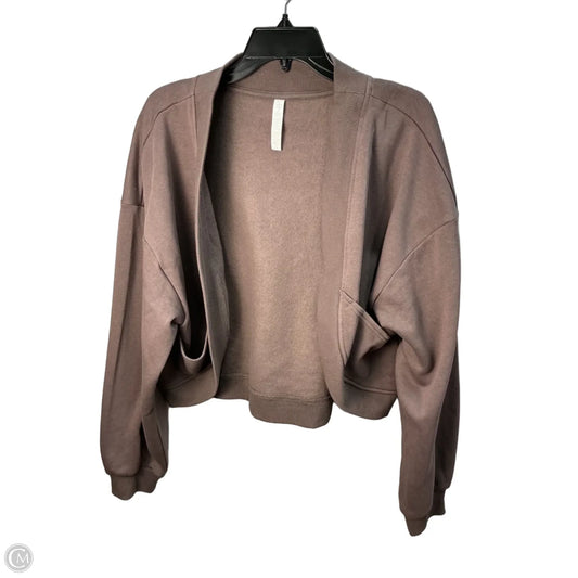 Cardigan By Zella In Brown, Size: Xl