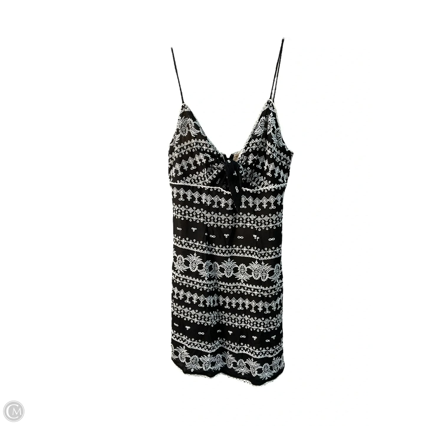 Dress Designer By Alice + Olivia In Black & White, Size: M
