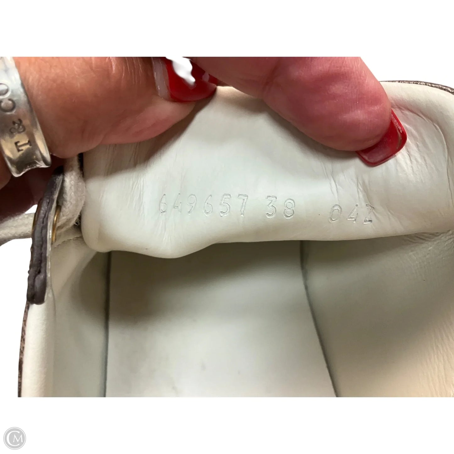 Shoes Luxury Designer By Gucci In Multi-colored, Size: 8