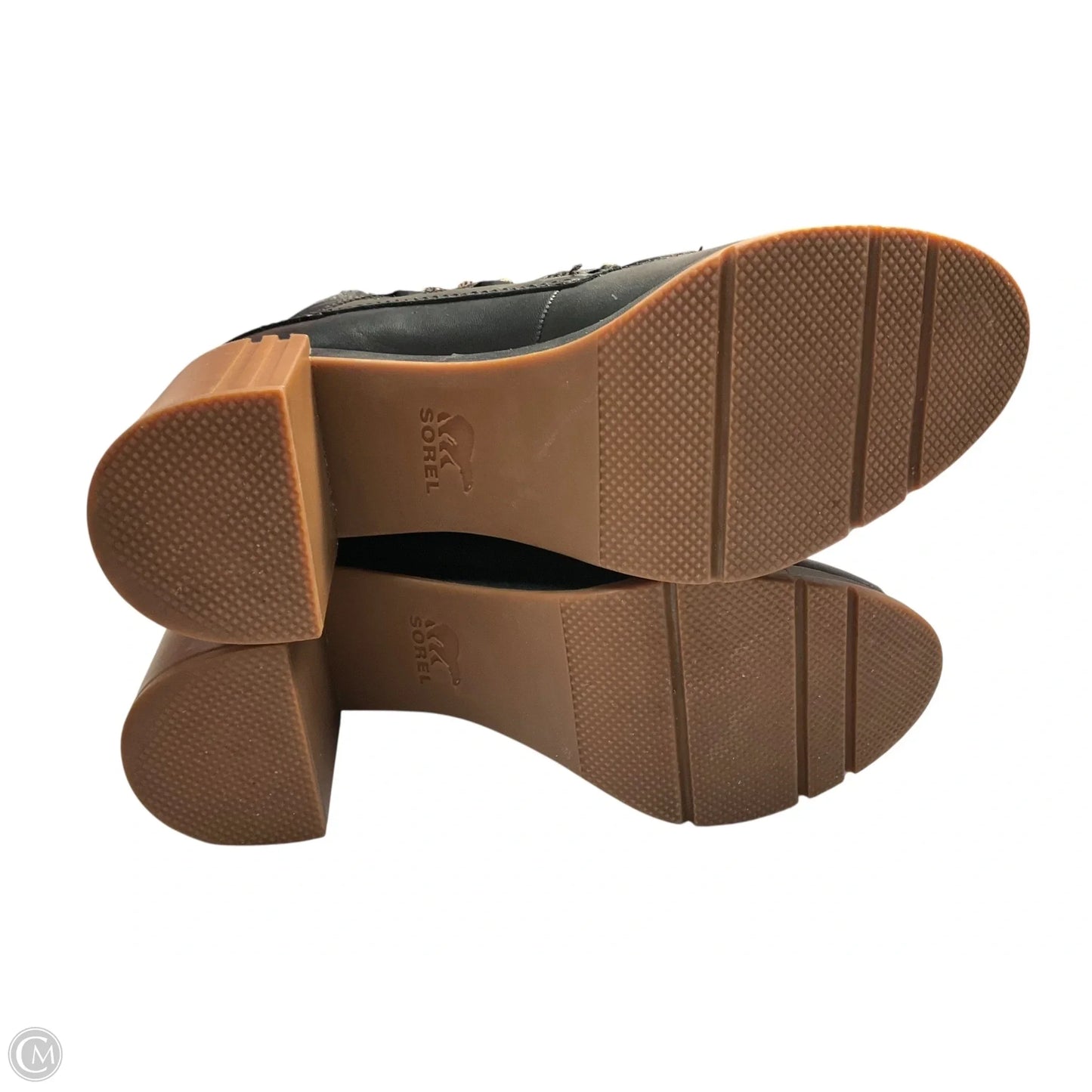 Boots Ankle Heels By Sorel In Grey, Size: 9