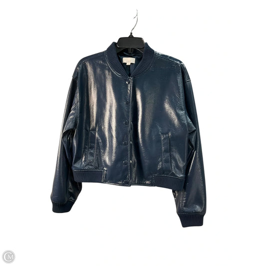 Jacket Other By Loft In Blue, Size: M