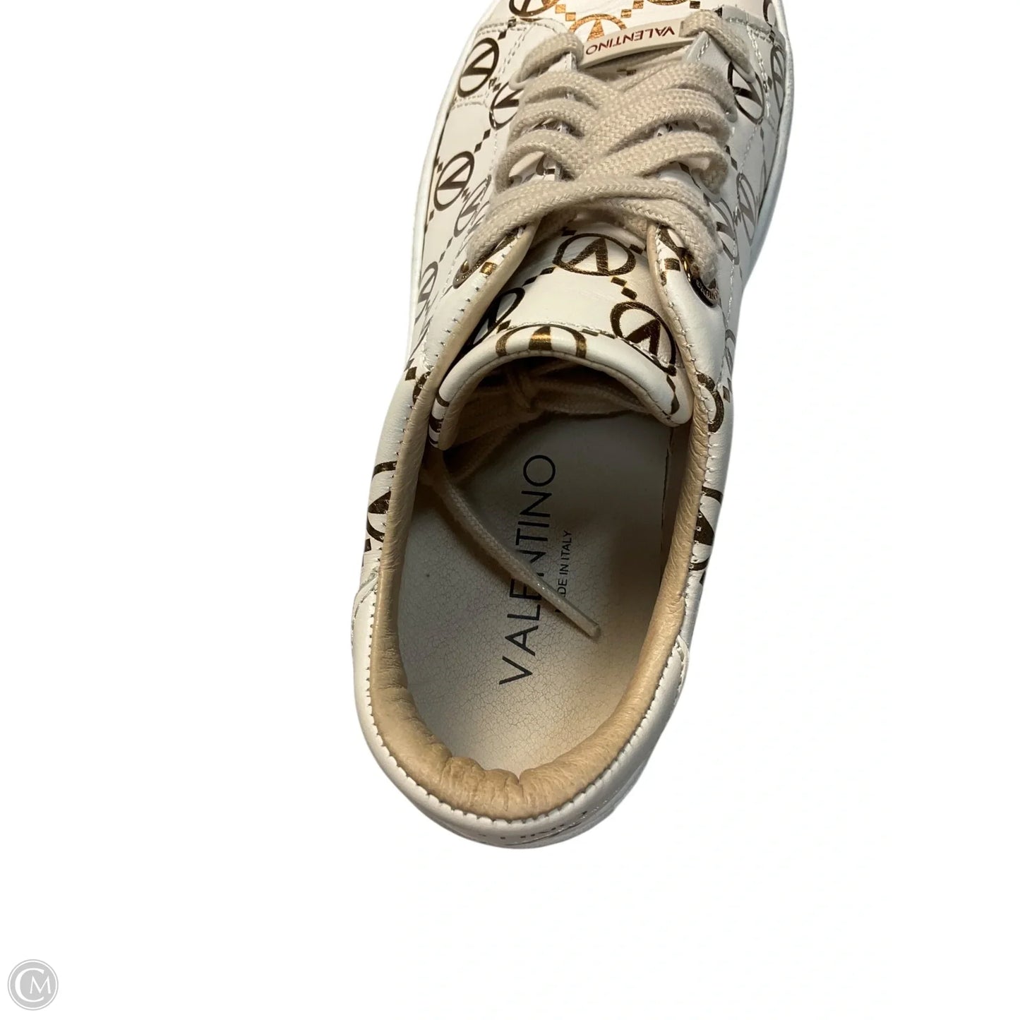 Shoes Designer By Valentino-mario In White, Size: 9