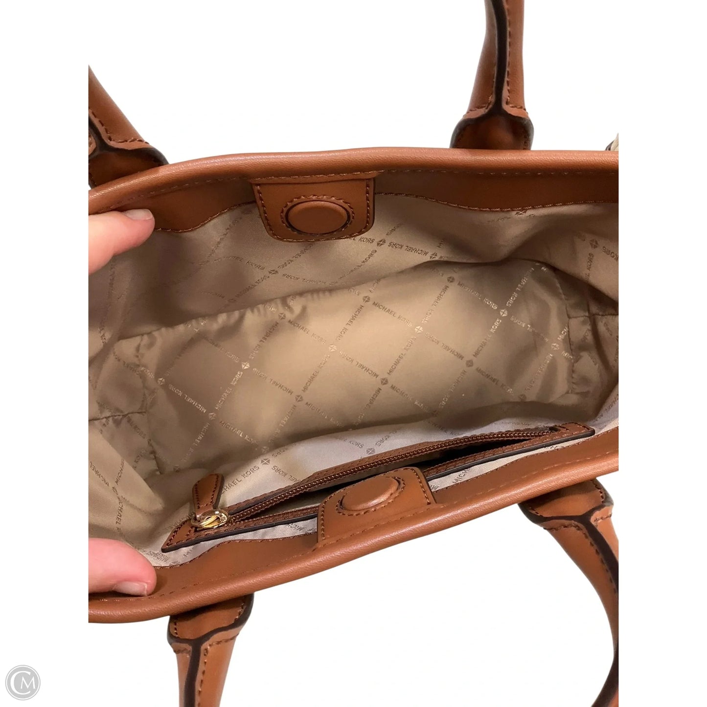 Crossbody Designer By Michael Kors, Size: Medium