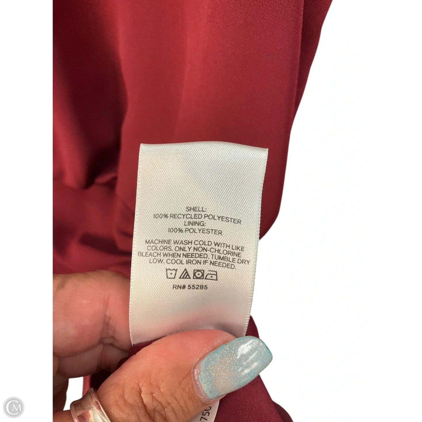 Dress Casual Short By Express In Maroon, Size: M