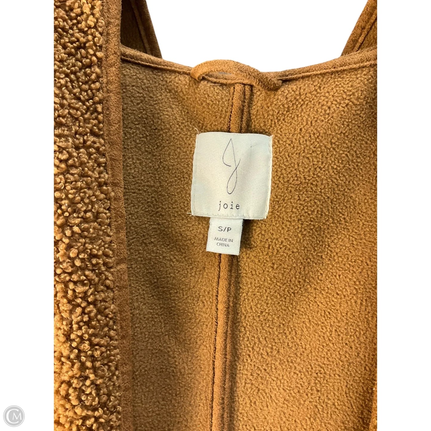 Sweater Cardigan By Joie In Brown, Size: S