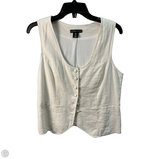 Vest Other By Sincerely Jules In Cream, Size: L