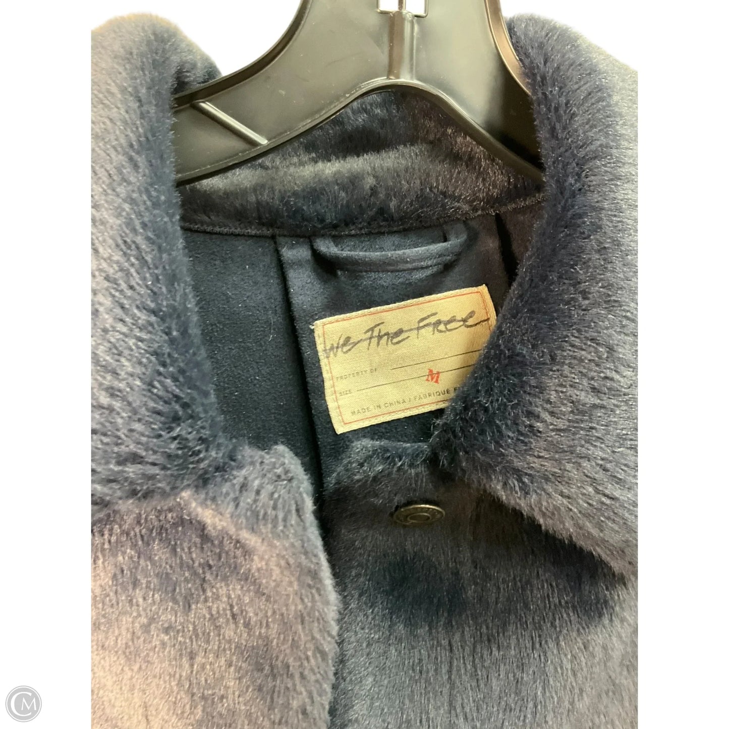 Jacket Shirt By We The Free In Blue, Size: M