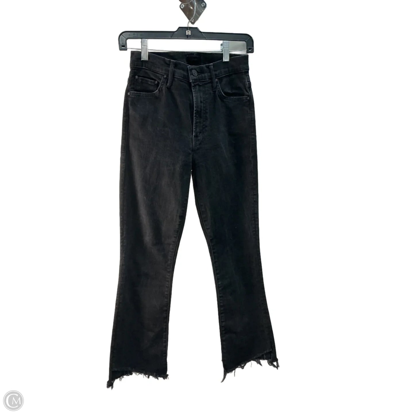 Jeans Cropped By Mother In Black, Size: 4