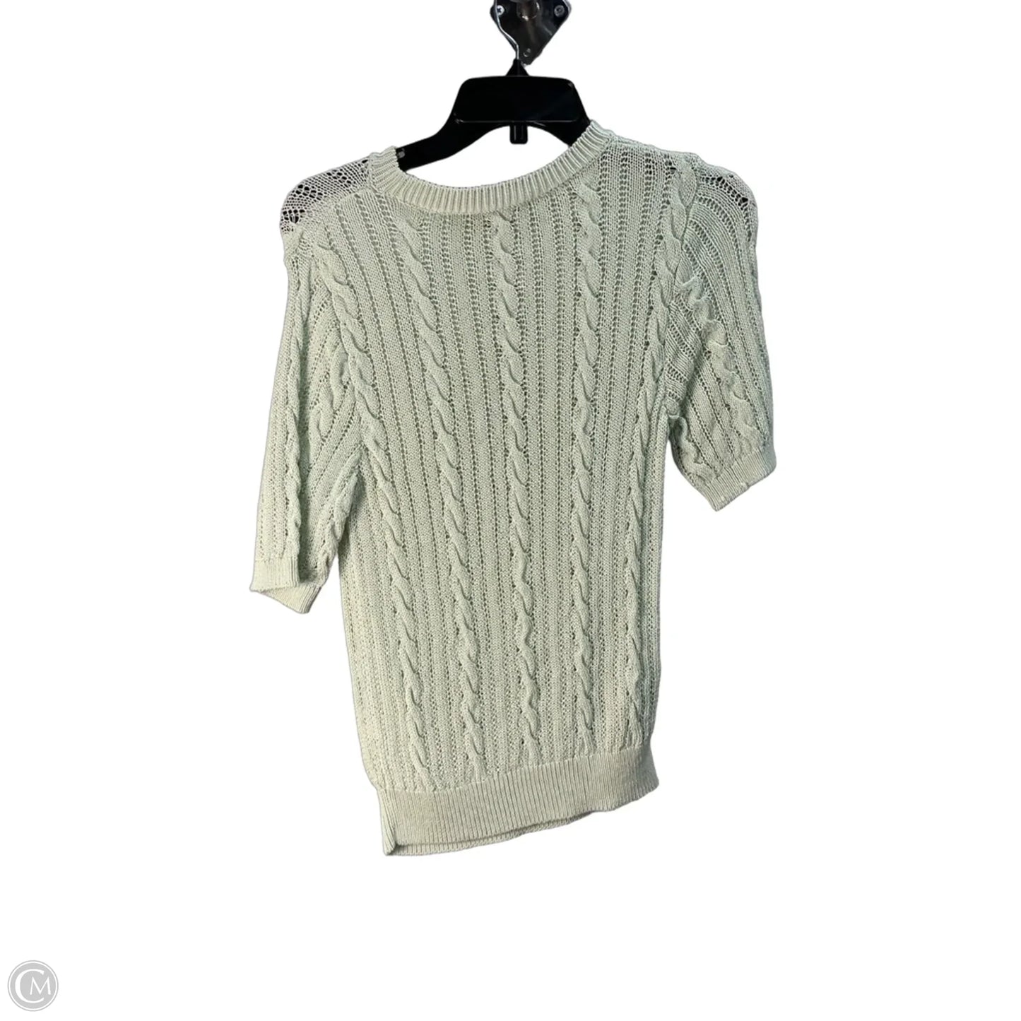 Top Short Sleeve By Mng In Green, Size: S