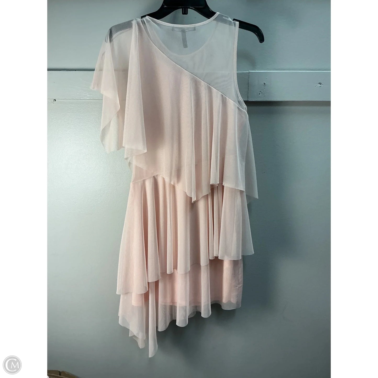 Dress Casual Midi By Bcbgmaxazria In Pink, Size: Xxs