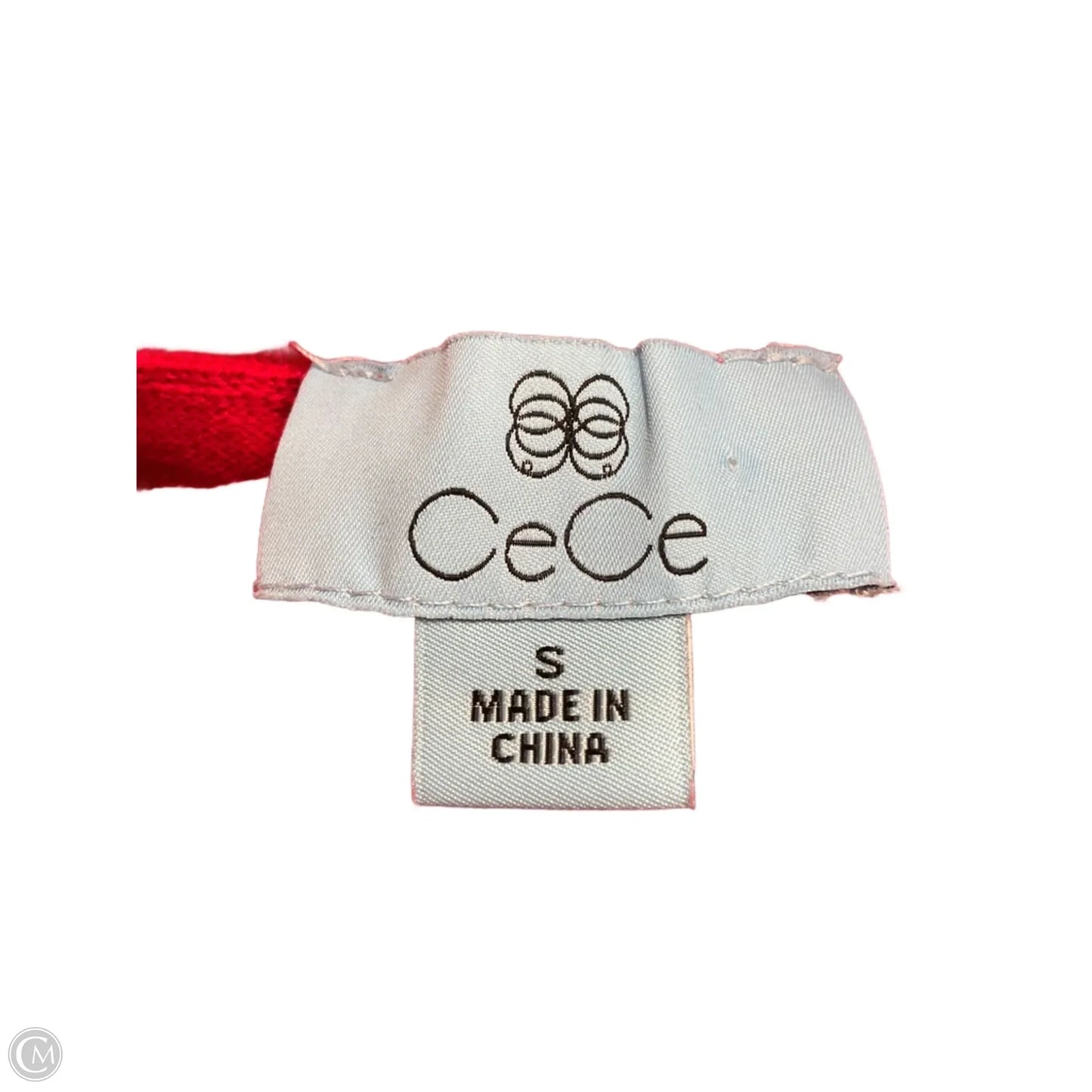 Top Long Sleeve By Cece In Red, Size: S