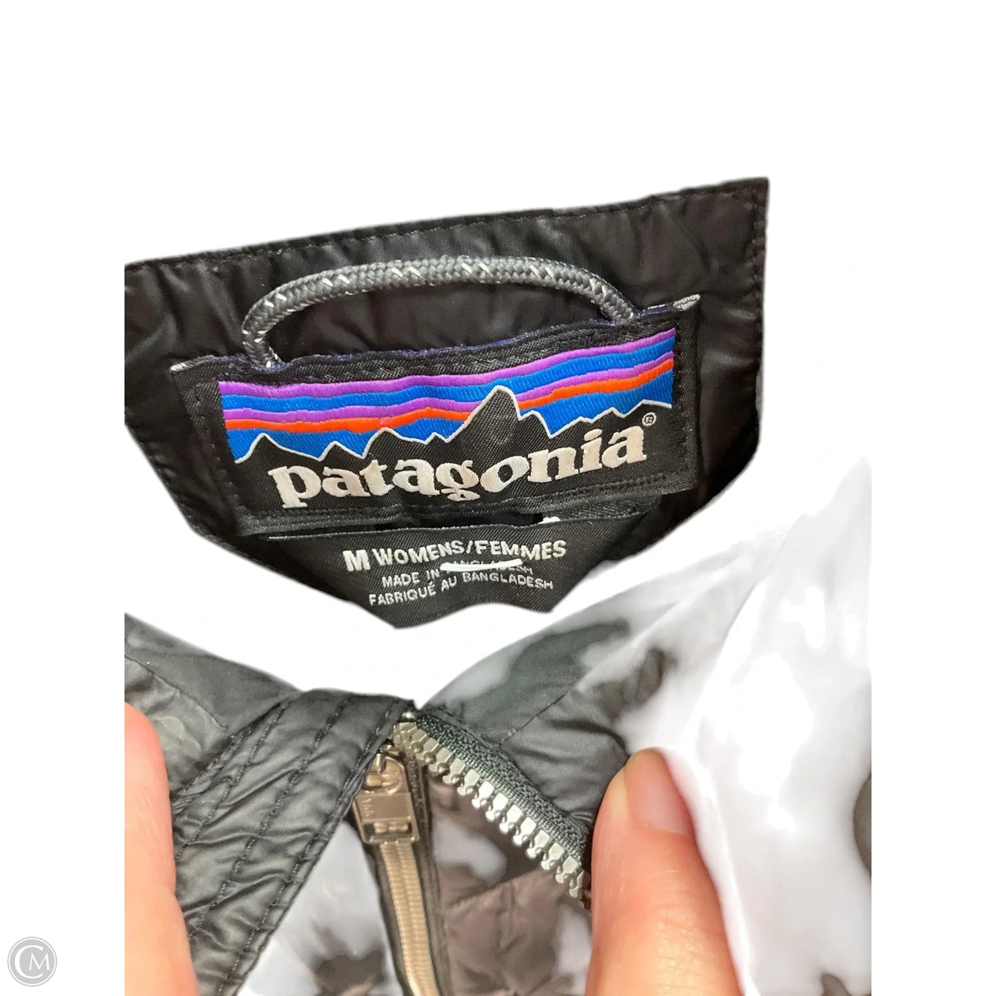 Jacket Puffer & Quilted By Patagonia In Black, Size: M