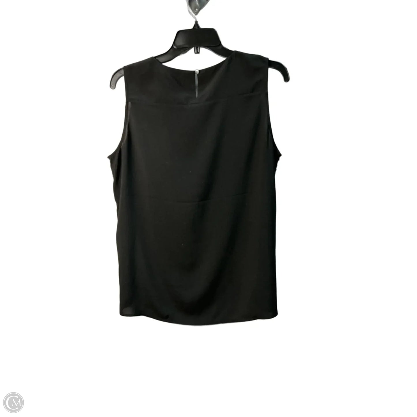 Top Sleeveless By Calvin Klein In Black, Size: L