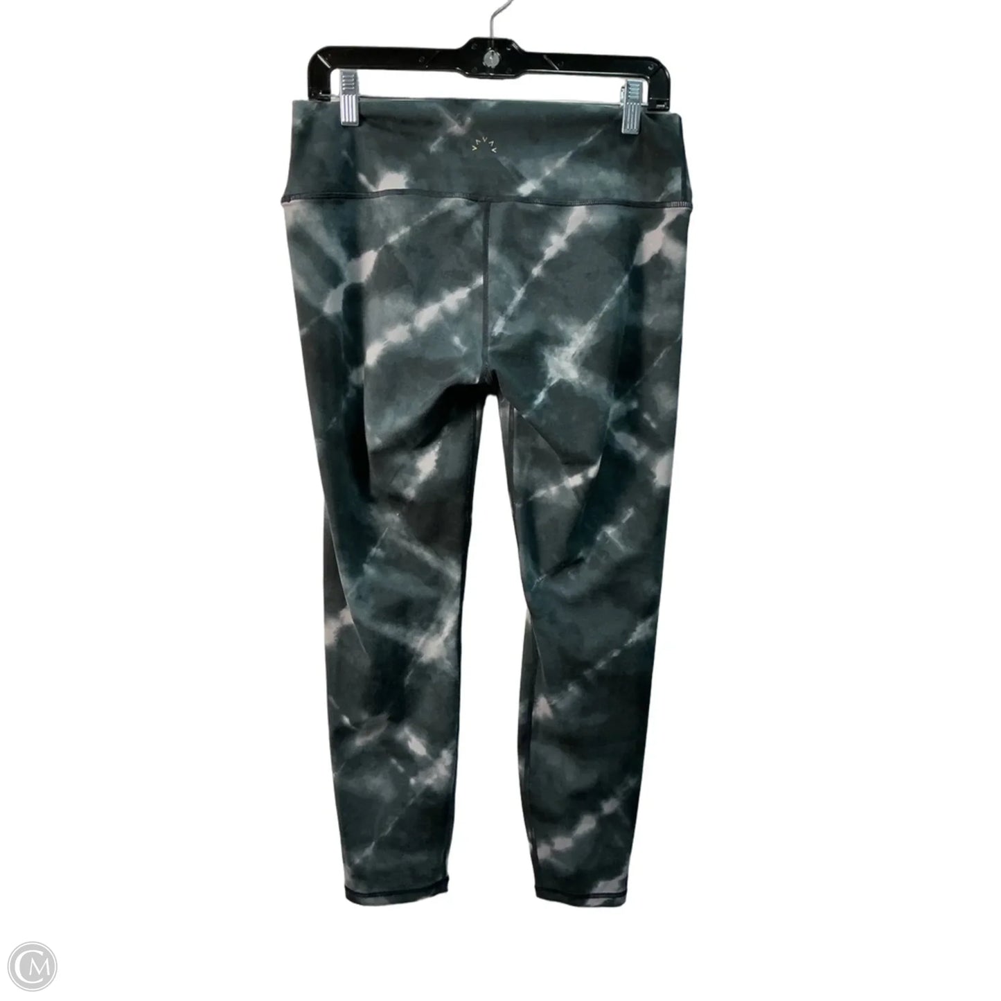 Athletic Leggings By Varley In Tie Dye Print, Size: Xl