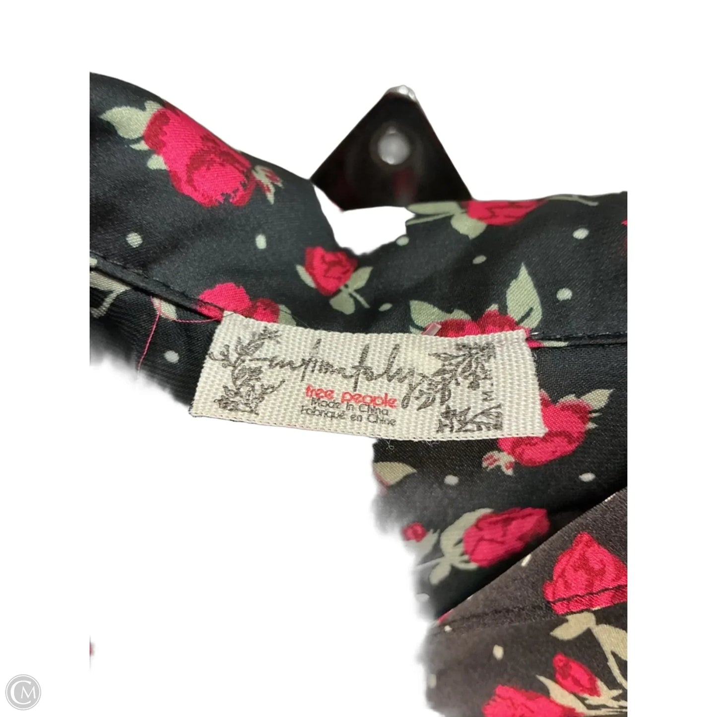 Top Long Sleeve By Free People In Floral Print, Size: M
