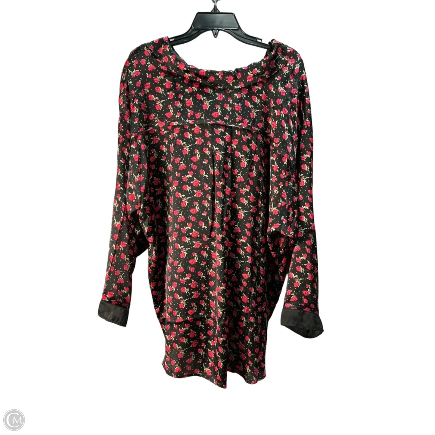 Top Long Sleeve By Free People In Floral Print, Size: M