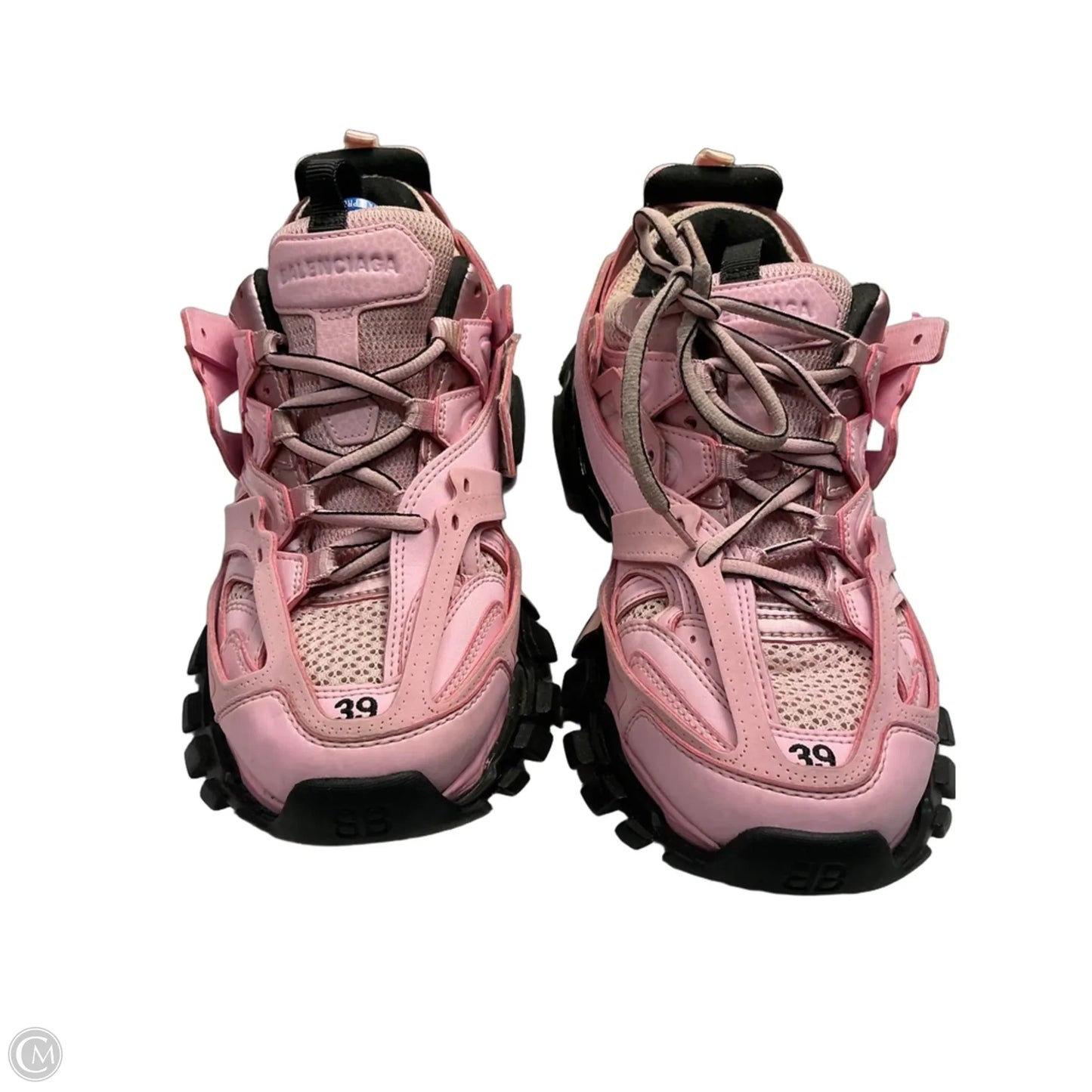 Shoes Luxury Designer By Balenciaga In Pink, Size: 9