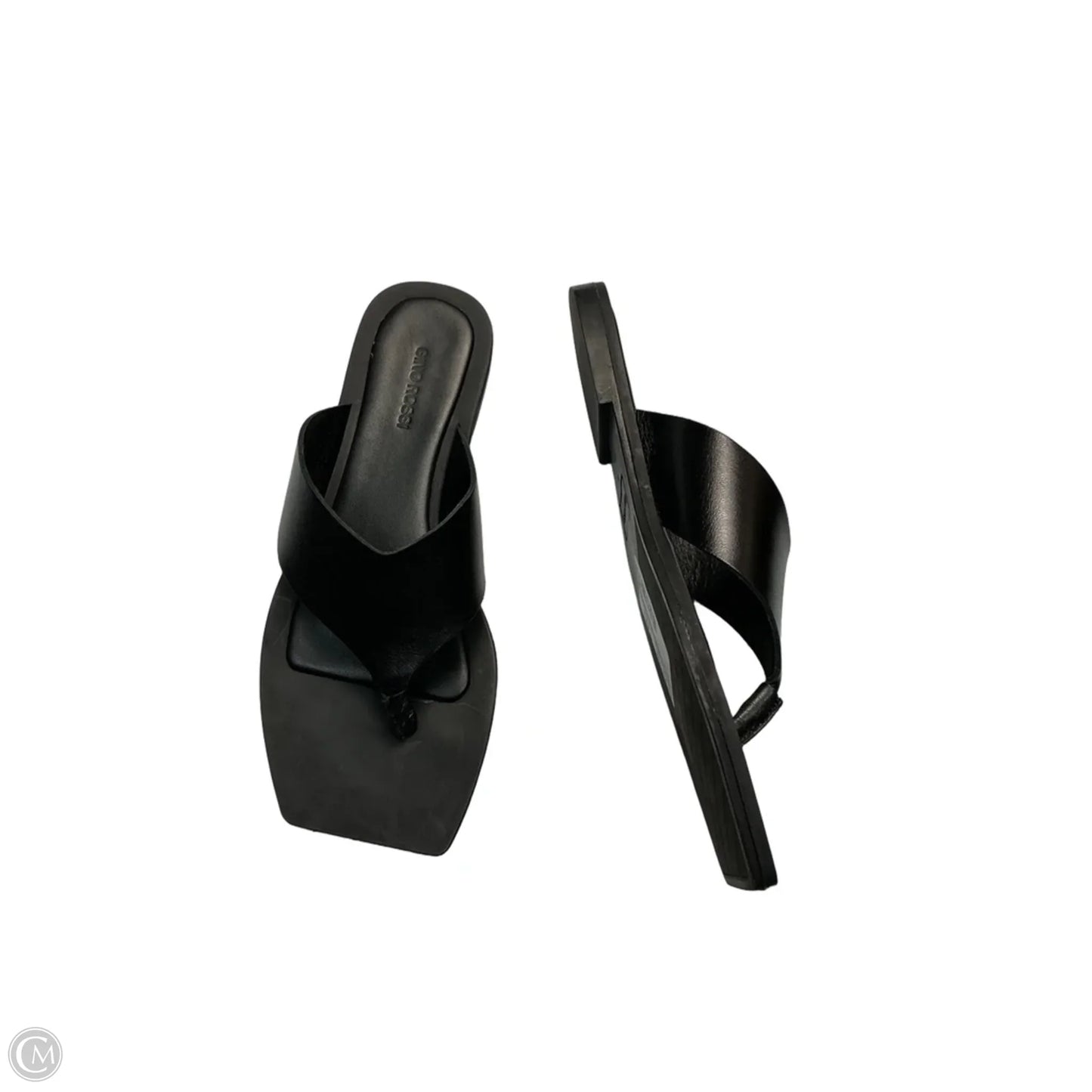 Sandals Flats By Cma In Black, Size: 8