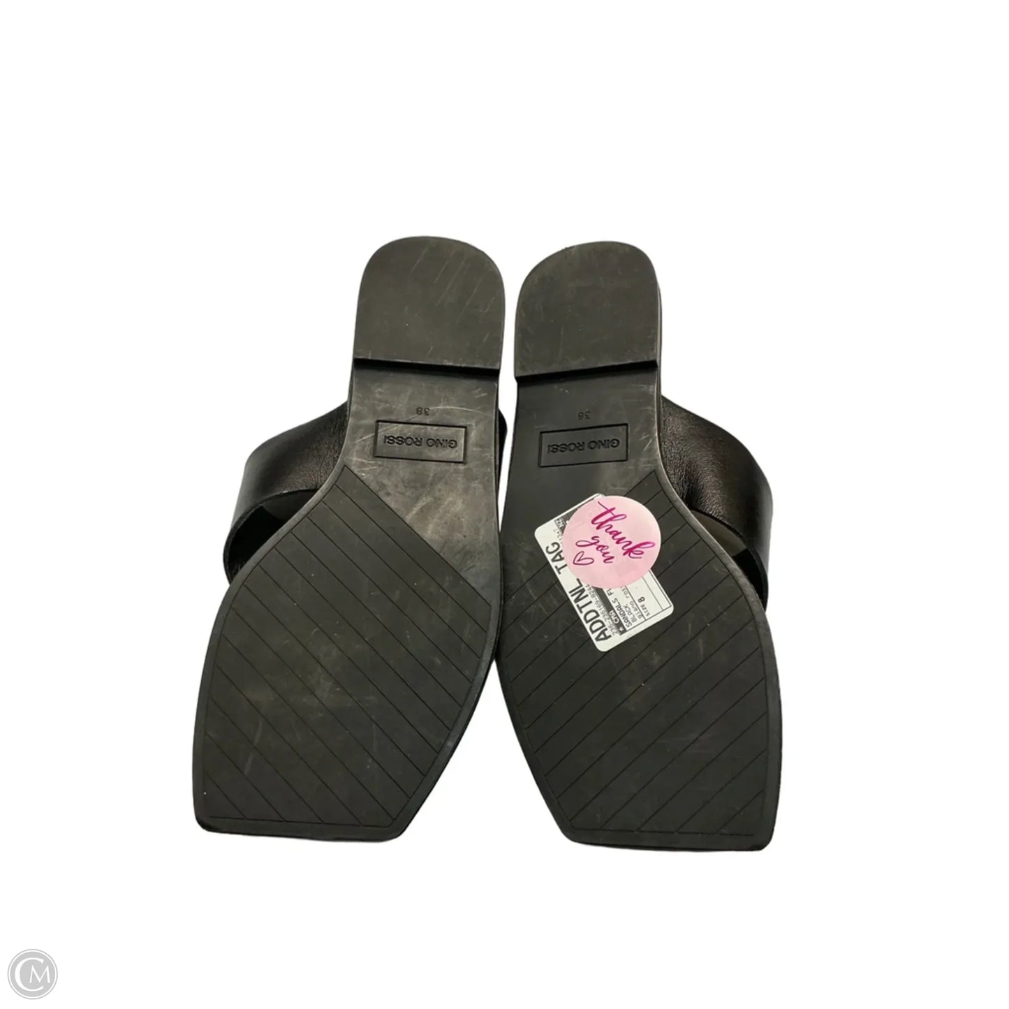 Sandals Flats By Cma In Black, Size: 8