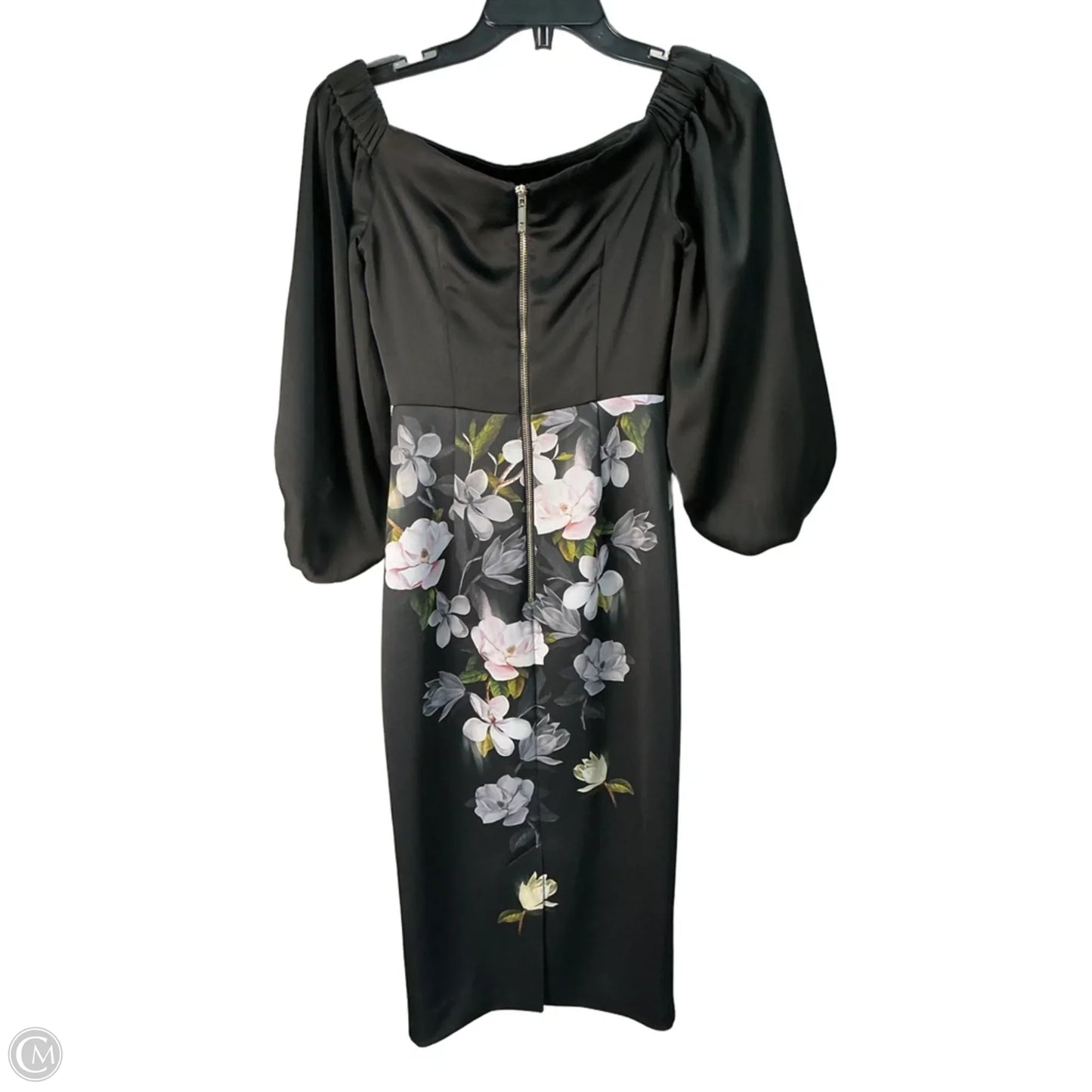 Dress Casual Maxi By Ted Baker In Black, Size: Xs