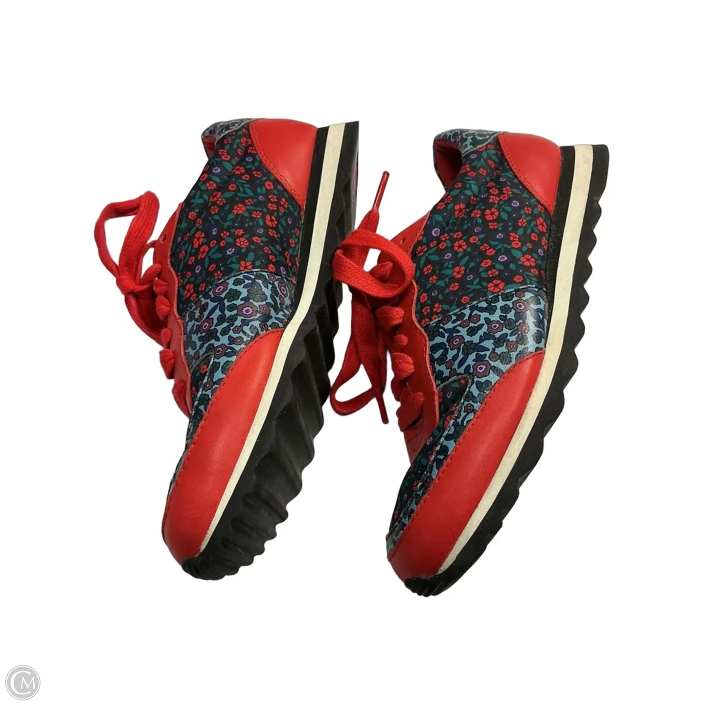 Shoes Designer By Coach In Floral Print, Size: 6.5