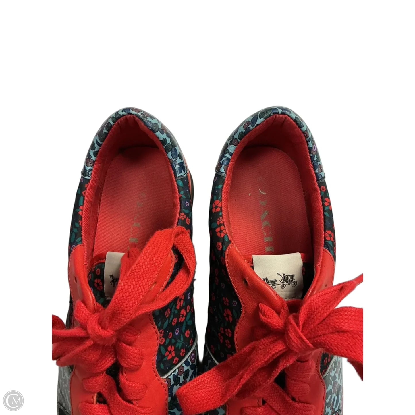 Shoes Designer By Coach In Floral Print, Size: 6.5