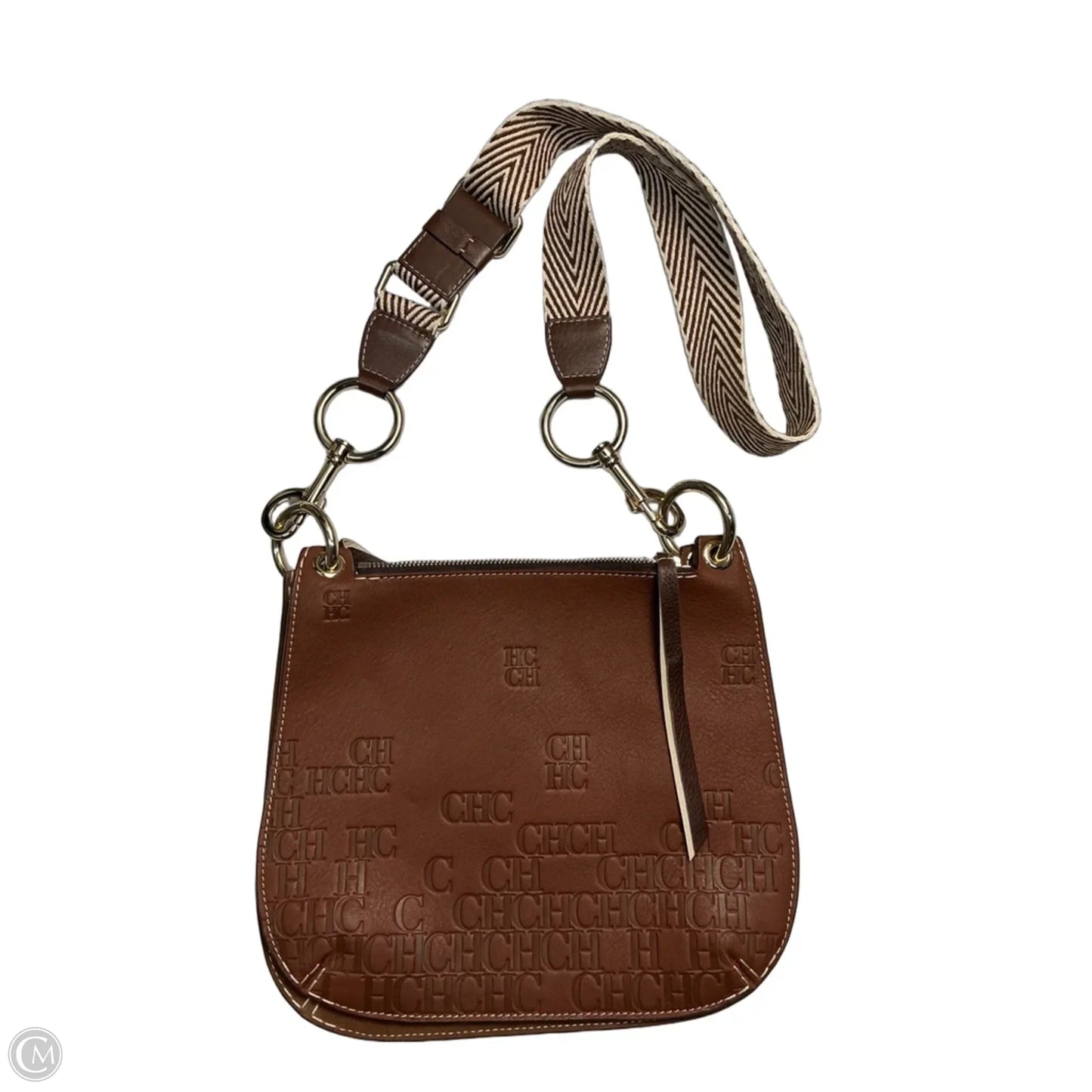 Crossbody Designer By Carolina Herrera, Size: Medium