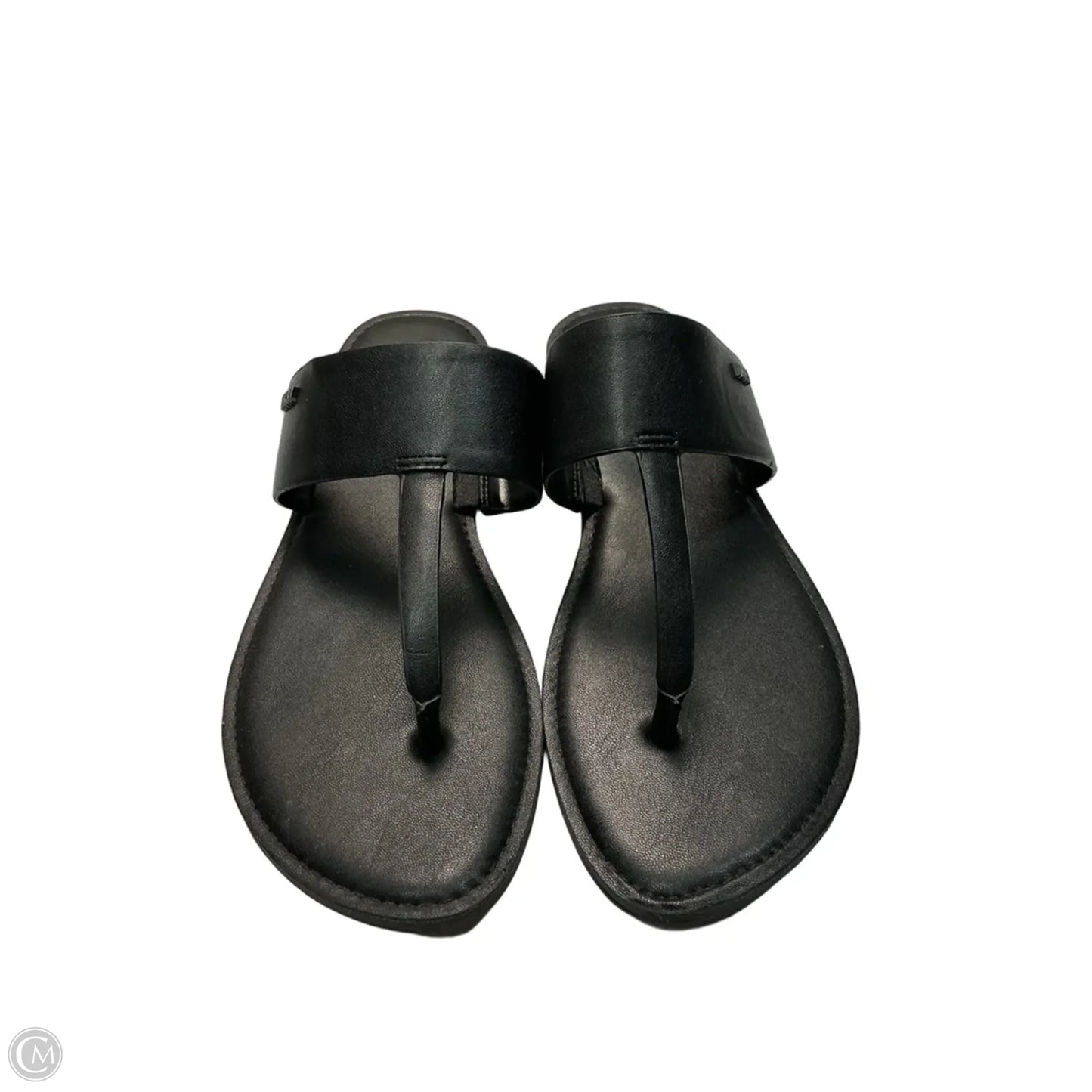 Sandals Flats By Dkny In Black, Size: 6