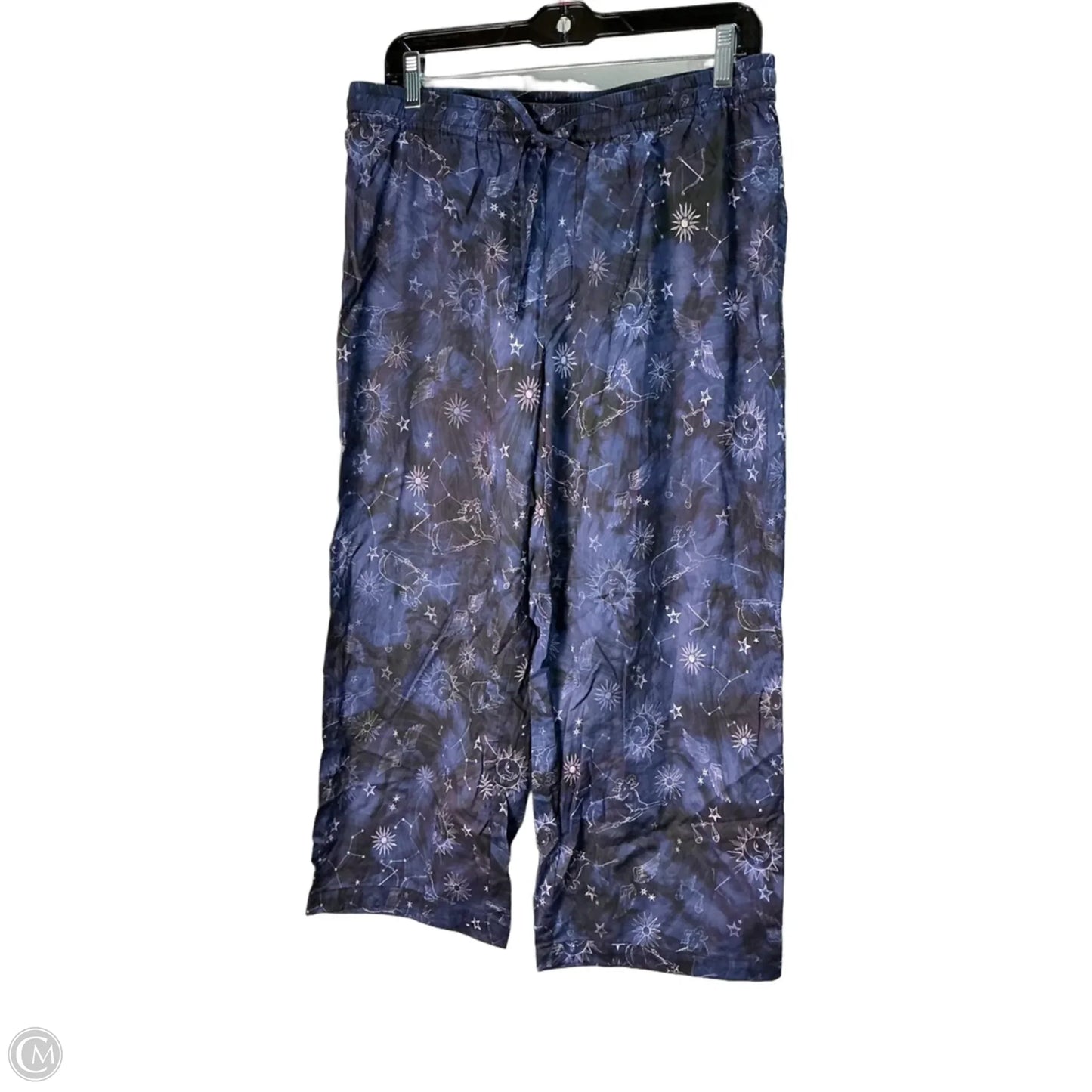 Pants Designer By Johnny Was In Blue, Size: M