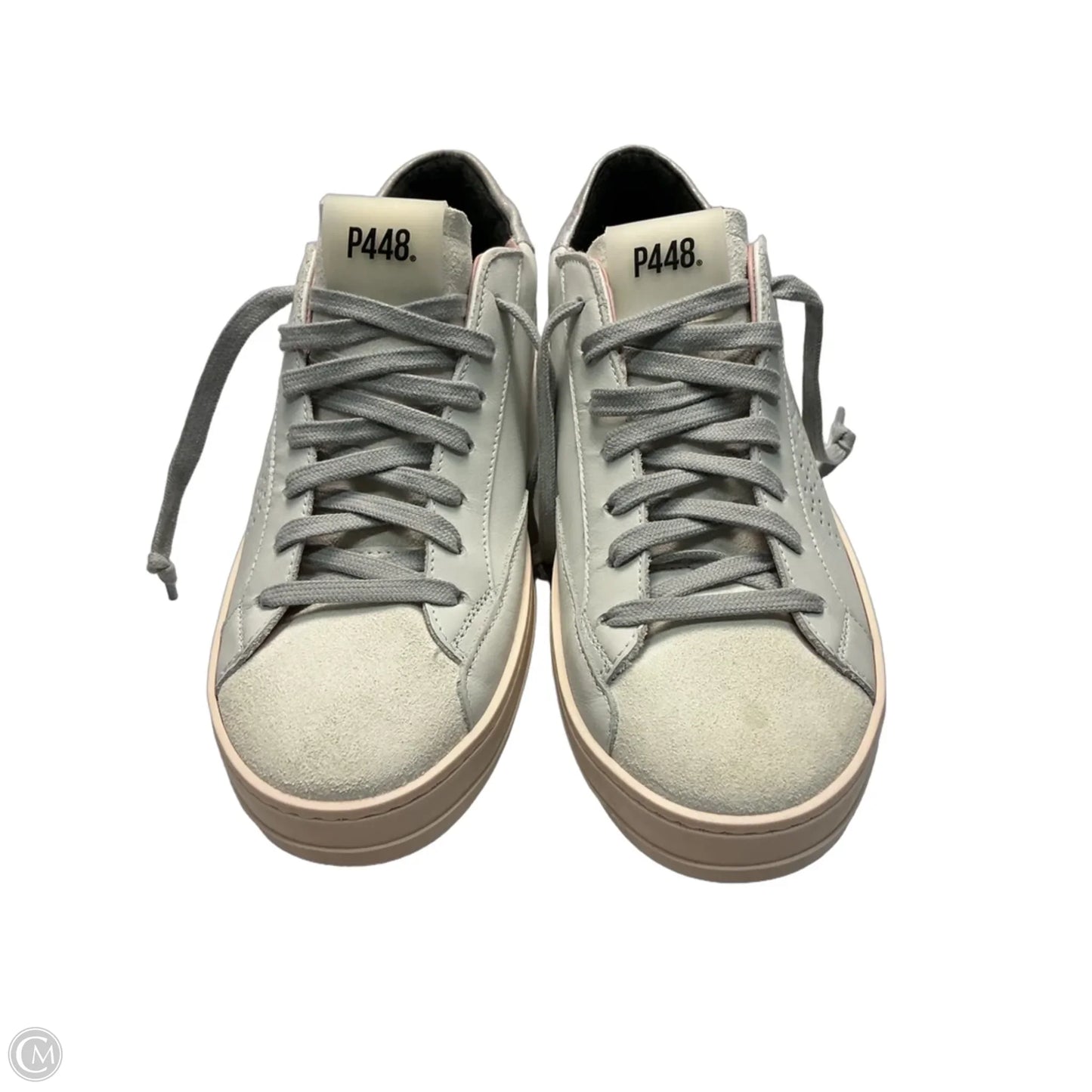 Shoes Sneakers By P448 In Cream, Size: 8.5