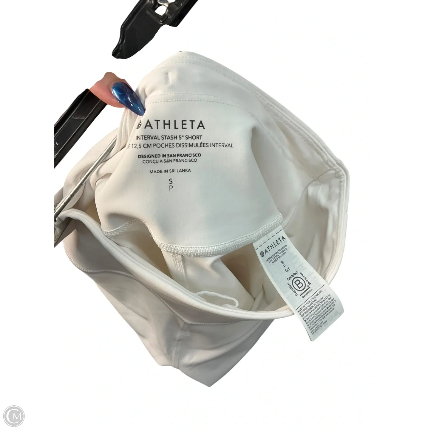 Athletic Shorts By Athleta In White, Size: Xs