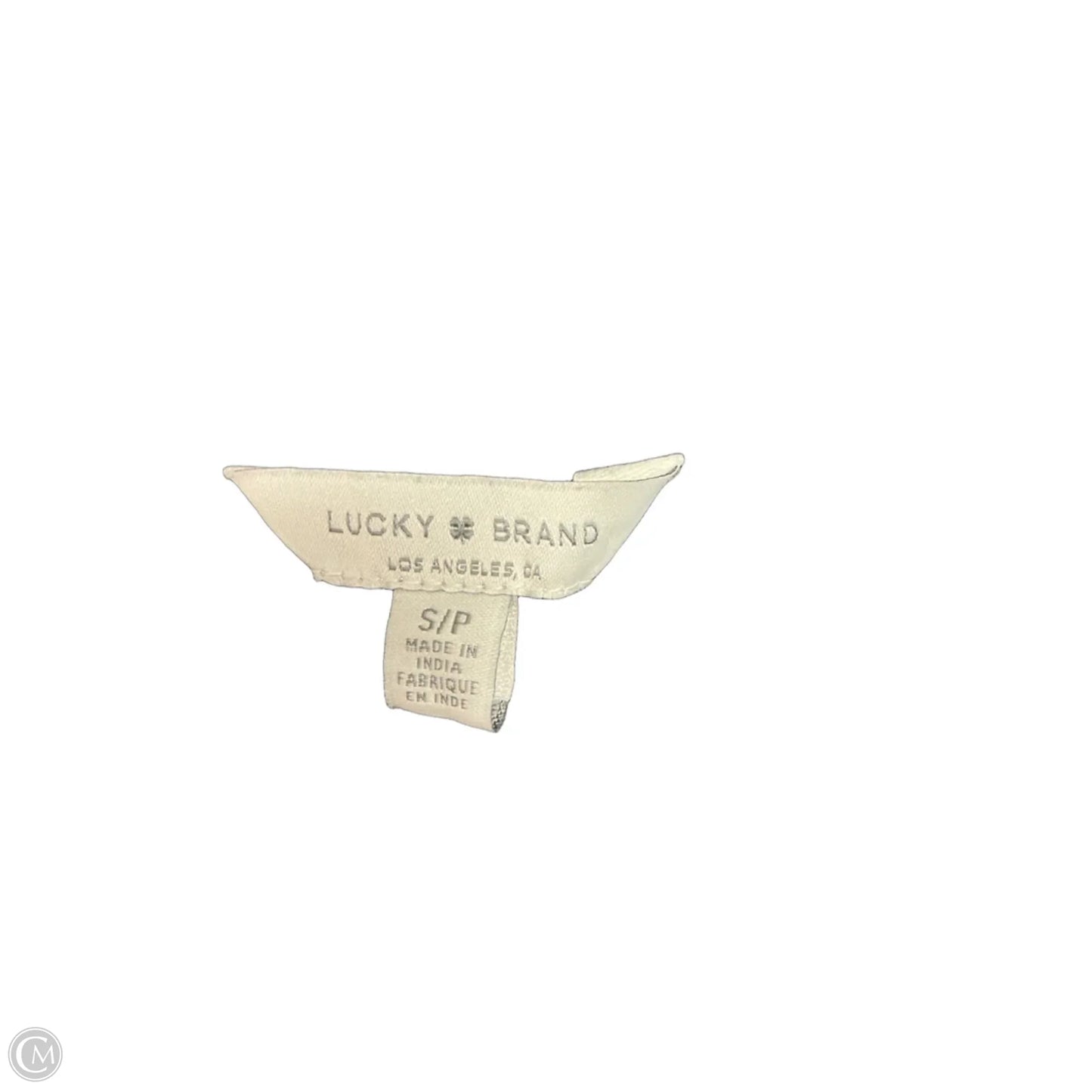 Top Sleeveless By Lucky Brand In Grey, Size: S