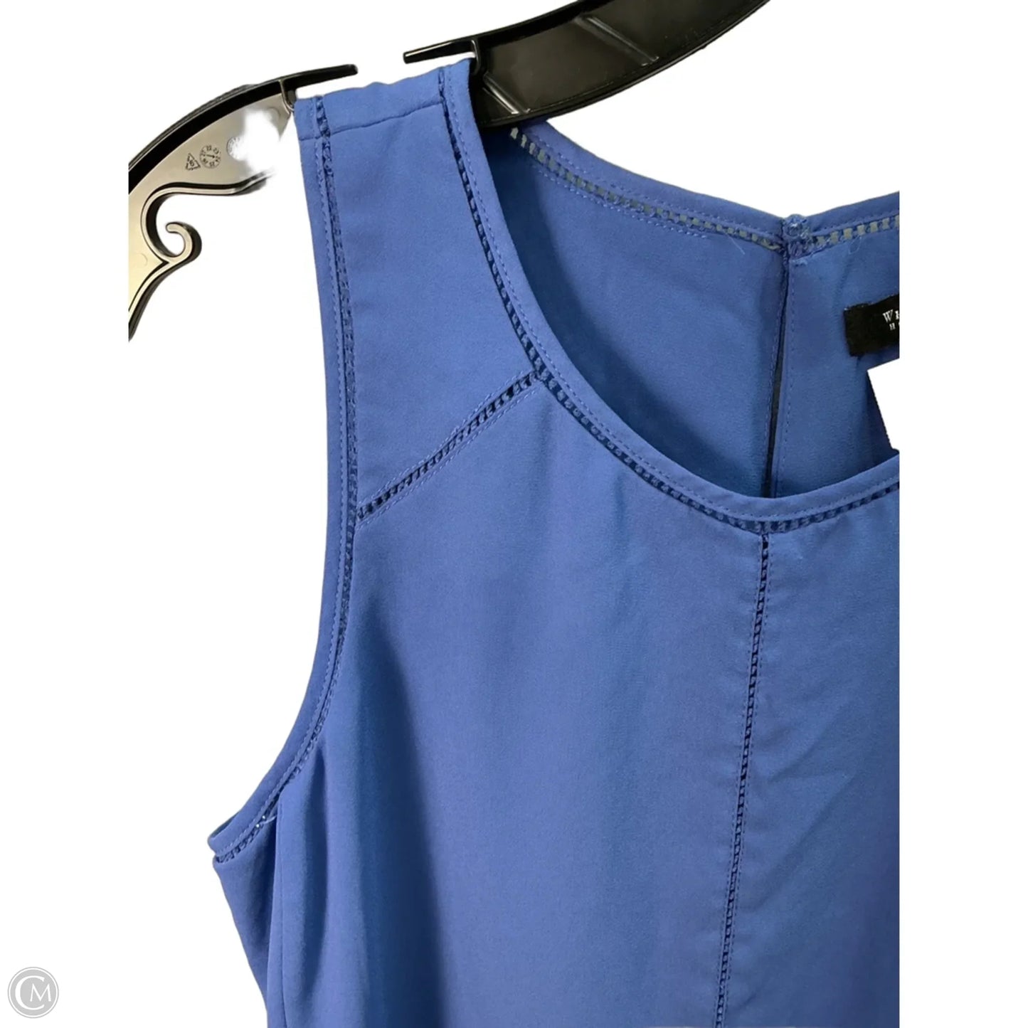 Top Sleeveless By White House Black Market In Blue, Size: S