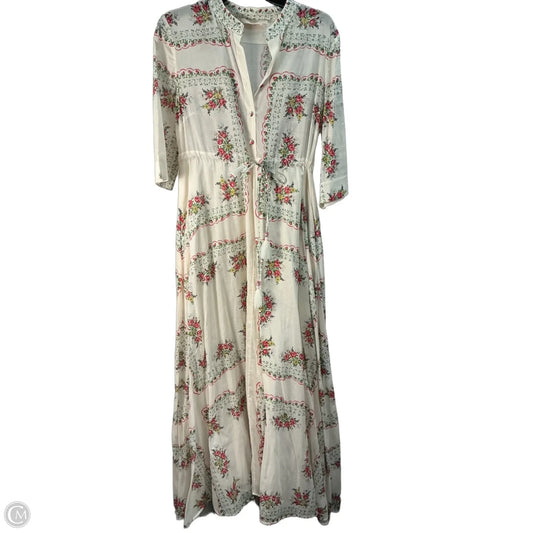 Dress Designer By Tory Burch In Floral Print, Size: M