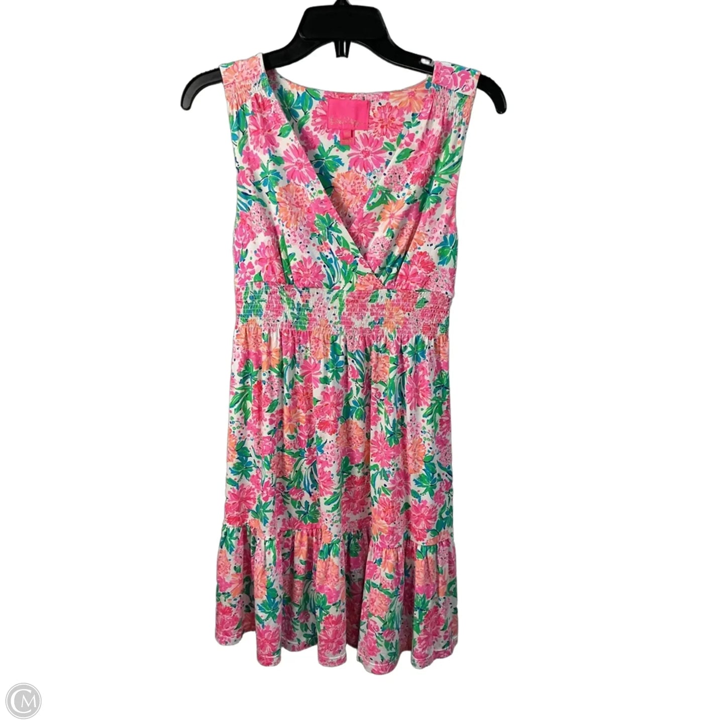 Dress Designer By Lilly Pulitzer In Floral Print, Size: Xs
