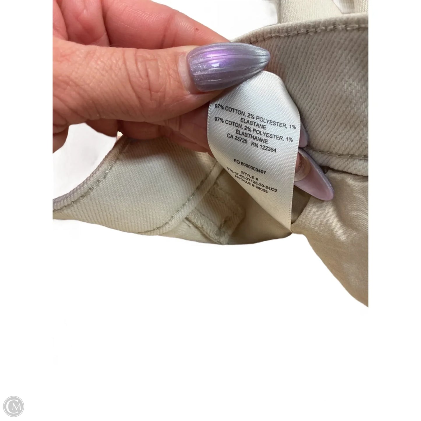 Pants Cargo & Utility By Wilfred In Cream, Size: 4