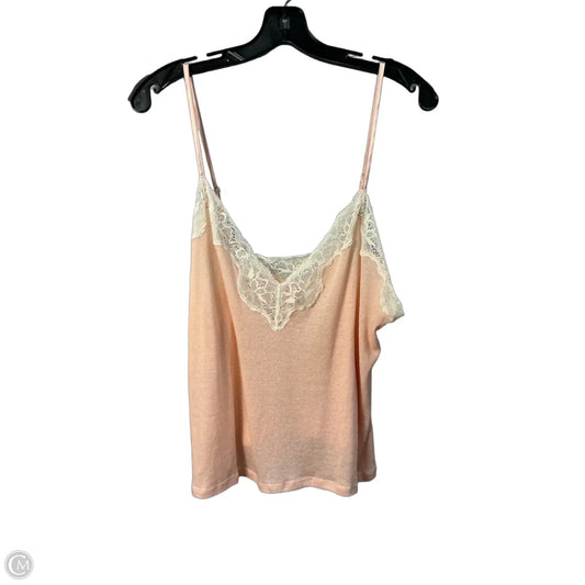 Top Sleeveless By Skims In Orange, Size: Xl